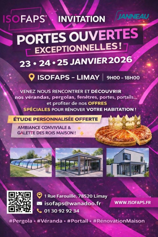 Porte ouverte 23, 24 et 25 Janvier